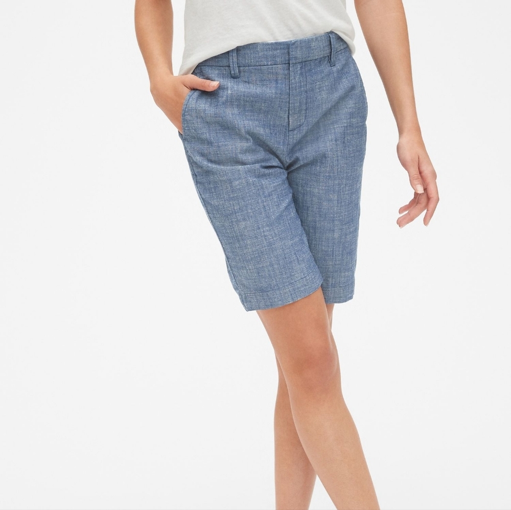 GAP Chambray Bermuda shorts